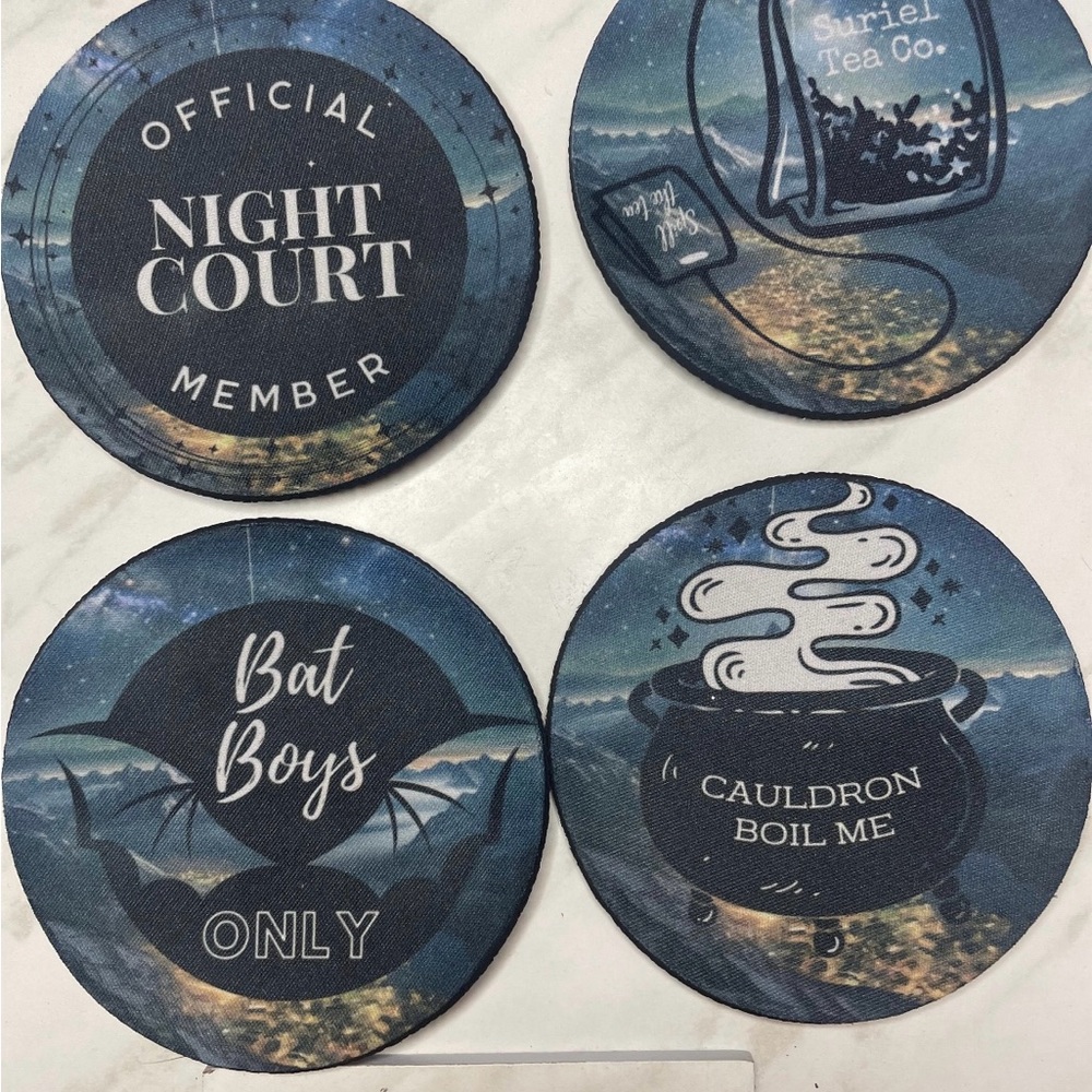 Fantasy Themed Coaster Set